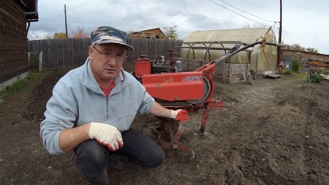 Мотоблок зарывается , решение проблемы