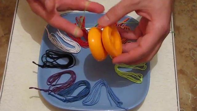 Верёвочка для йо-йо, и как её правильно одевать