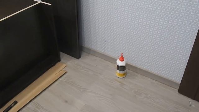 Сборка шкафа Лофт. Исправление кривизны стенок шкафа.