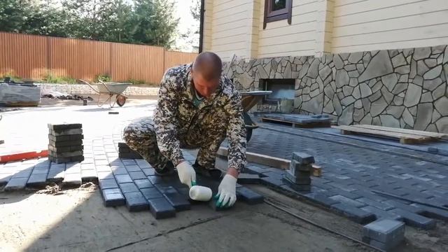 Укладка брусчатки технология