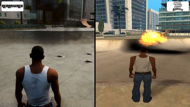 GTA San Andreas Definitive Edition vs Original - Direct Comparison! Attention to Detail & Graphics!
