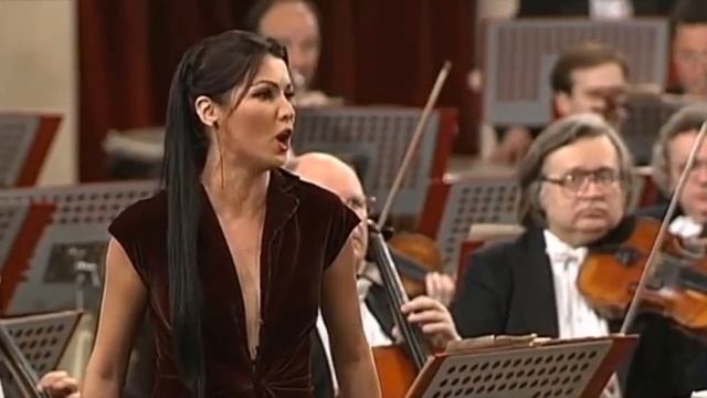Гаэтано Доницетти. Каватина Лючии из оперы "Лючия ди Ламмермур". Лючия - Анна Нетребко (сопрано).