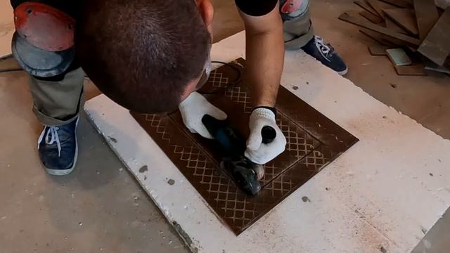 Отверстие в керамограните. Своими руками