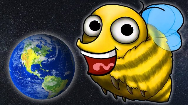 СУПЕР ПЧЕЛА ГЛАЗАСТИК съедает ПЛАНЕТУ. Мультик ИГРА Tasty Planet Forever