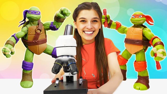 Черепашки ниндзя отмечают День Рождения! Видео игрушки потеряли Леонардо! Игры в детективов