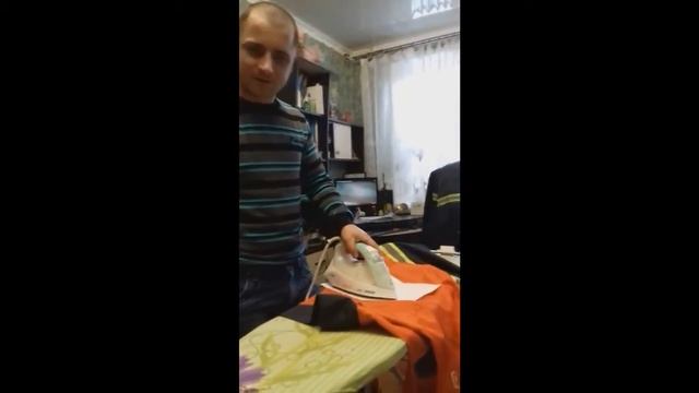 Удалить надпись на одежде