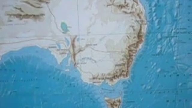 Карта мирового океана