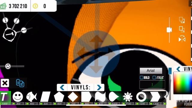 ТОП ВИНИЛ Аниме в игре Кар парке