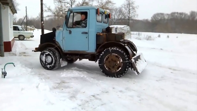 Самодельные Трактора.