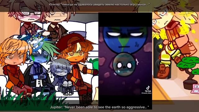 •|SolarBalls react to Tik Tok's/Реакция Шаранутого Космоса на Тик Ток(Rus/Eng)|•...Part 1.