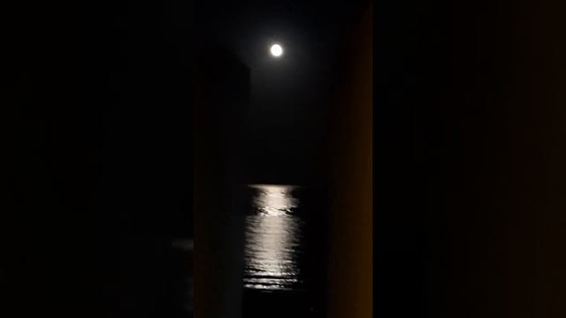 Лунная дорожка на море. Турция июнь.