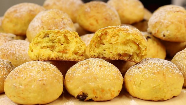 Загадка Для Всех! Мягкое, Невероятно Вкусное и Дешевое! ПОСТНОЕ Морковное ПЕЧЕНЬЕ с Изюмом!