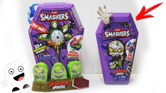 Купил ВСЕ новинки Зуру Смешерс! Smashers Гигантский гроб Horror House большой