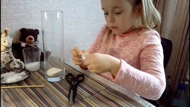 ДЕЛАЕМ ИСКУССТВЕННЫЙ СНЕГ ДОМА Легкий способ.