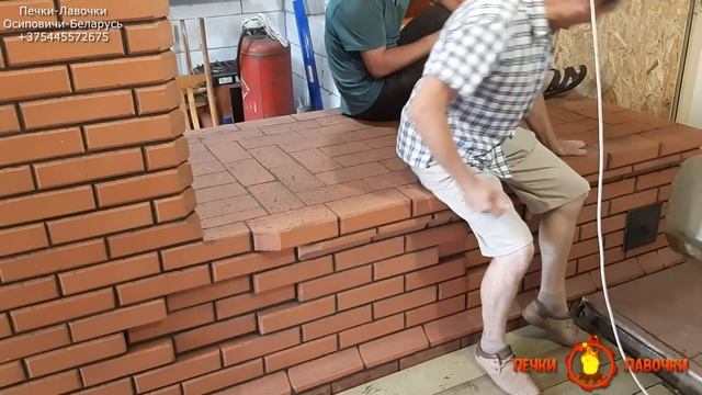 Печь с лежанкой на 2 этажа | Печки-Лавочки