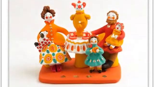 Дымковская игрушка