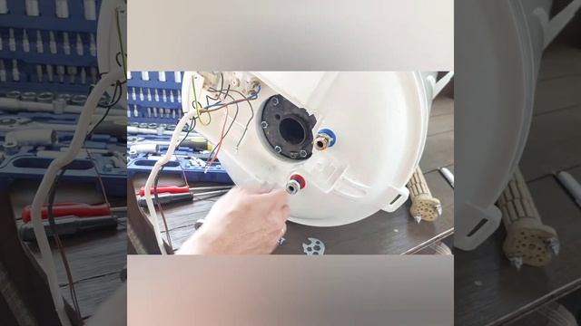 Очистка бойлера Atlantic 400 с сухим тэном на 100л своими руками.