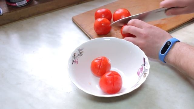 Чанахи по-грузински в казане на костре.
