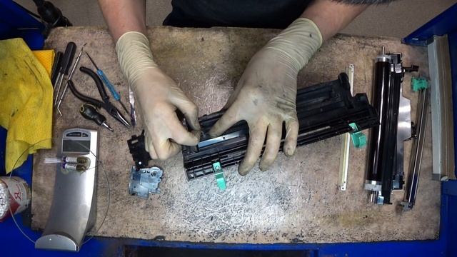 #75 Принтер Kyocera M2035 мажет, полосит | Правильная чистка блока фотобарабана DK-170  Ошибка C799