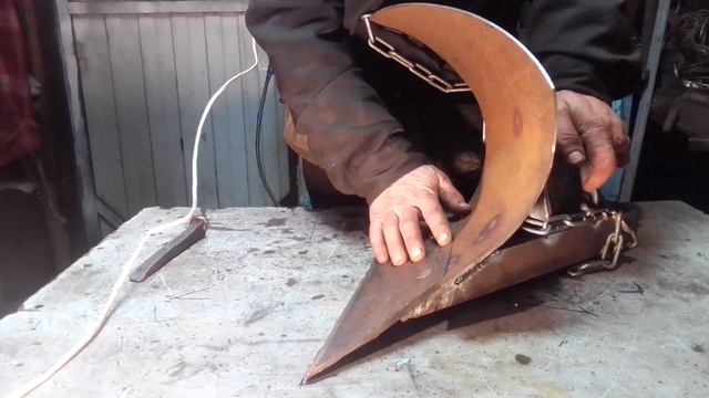 Плуг на маленький мотоблок!?