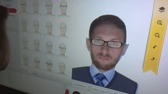 Подбор причесок. Дополненная реальность. Augmented reality