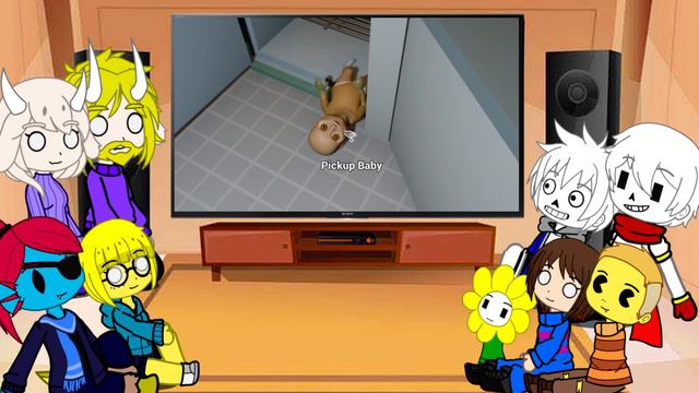 Реакция UNDERTALE на Valera Ghosther | Гоняюсь за лысым🤷♀️
