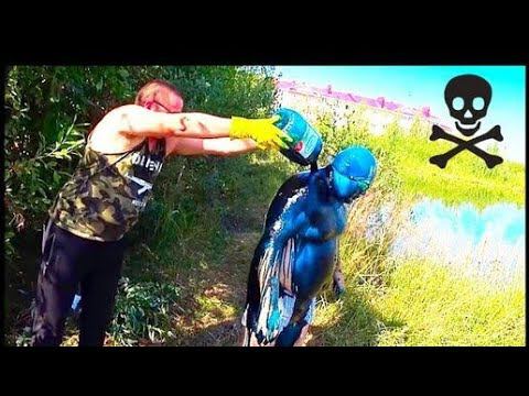 Жесть! Что Будет Если Вылить 5 Литров Зелёнки НА Человека ?