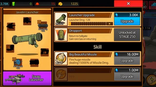 Прохождение игры Missile RPG часть 1