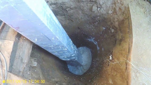 Огородный сезон закрыт, утепляем скважину, получили блоки.