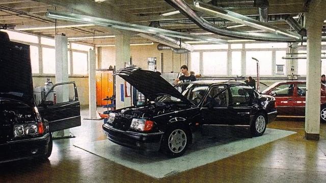 История Mercedes W124 + ВОЛЧОК, Brabus 7 3л V12⁄572л с