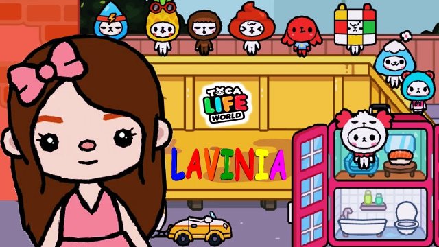 TOCA LIFE WORLD Маленькие секретные пушистики Toca Boca! Тока Лайф Ворлд Лавиния #Лавиния #ТокаБока