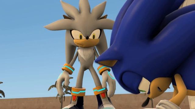 SFM | Sonic vs Silver | Sonic 2006 fight remake
