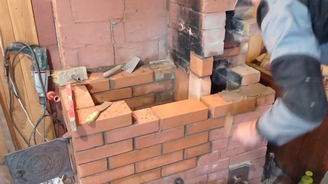 Как отремонтировать топку печки.