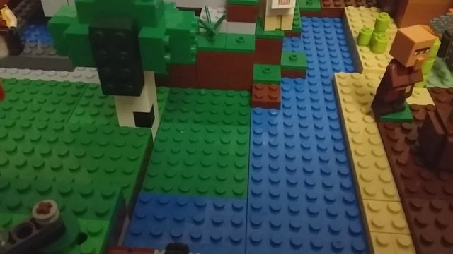 Мир Лего Майнкрафт! Самоделка(1.17)