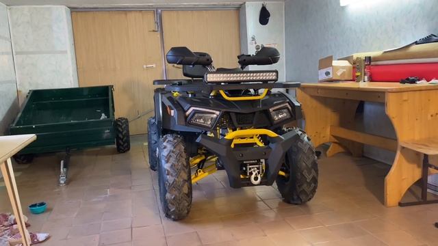 Шприцую новый квадроцикл, Motoland 200