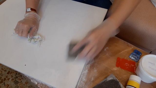 Мастер-класс "Как перекрасить кухонный гарнитур из МДФ с лопнувшей пленкой"