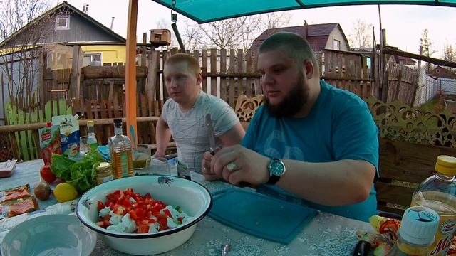 ГОТОВИМ ХОТ-ДОГИ\отдых в городе Шуя.
