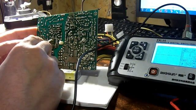 Диагностика микросхем UC3842,3843,3844,3845 мультиметром и осцилогафом.