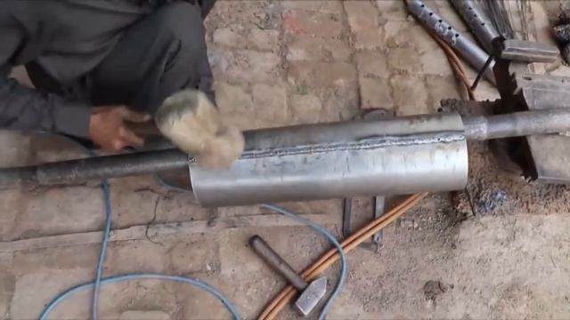 Изготовление глушителя для авто своими руками