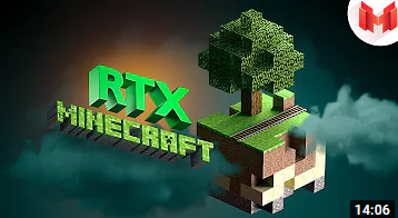 Minecraft RTX - Лучезарные приключения
