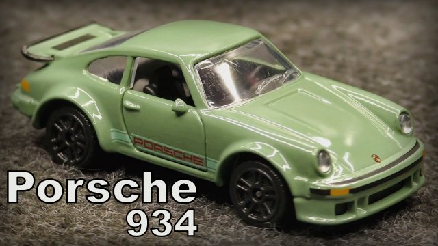 Модель машины Porsche 934 Масштаб 1:58 Majorette