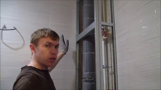 Как закрыть трубы,как сделать короб из пластиковых ламинированных панелей