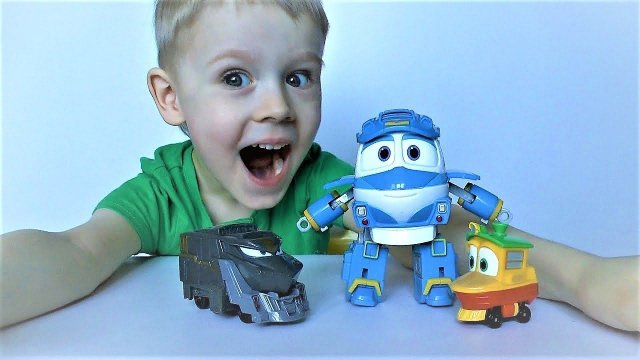 Robot Trains ( Роботы Поезда ) видео про игрушки для детей