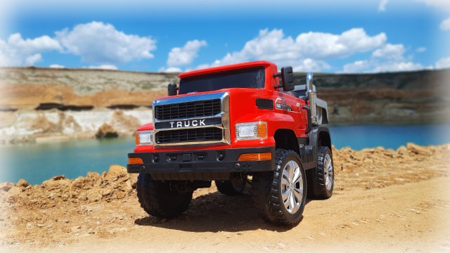 Truck - детский электромобиль самосвал