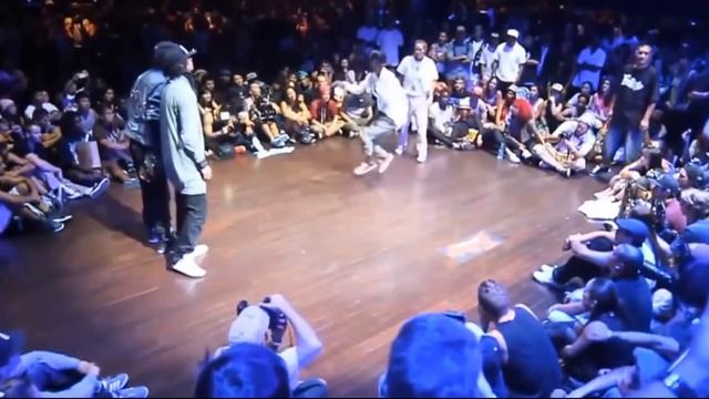 Танцевальный батл Хип хоп танцы Les Twins против Zamounda
