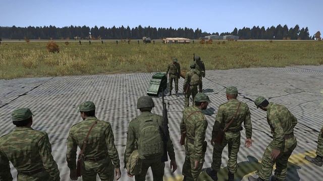 ARMA 3 "VETERANS" Обучение пользованием мед. модом ACE 3