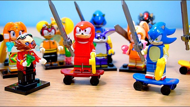 Соник Лего минифигурки вся коллекция Sonic Lego Minifigures