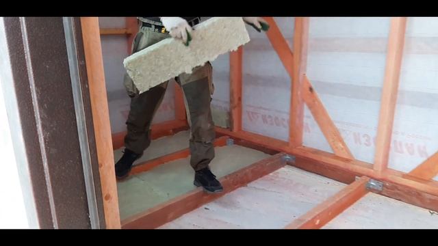 Бытовка - своими руками.Каркасный домик!!!