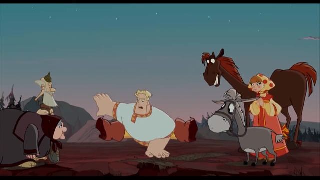 Юлий-ГОВОРЯЩИЙ конь из мультфильма Три Богатыря. Описание, характеристика, досье.