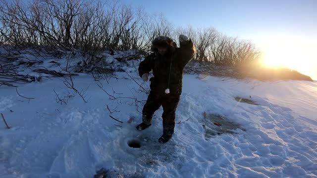 Рыбалка в - 40 Хапуга для рыбалки своими руками Секреты рыбалки на хапугу в деревне блогеров Рыбалк